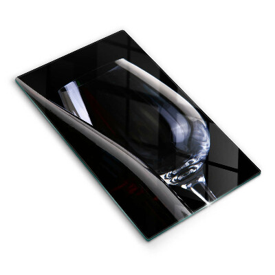 Krájecí prkénko skleněné Sklenice a láhev