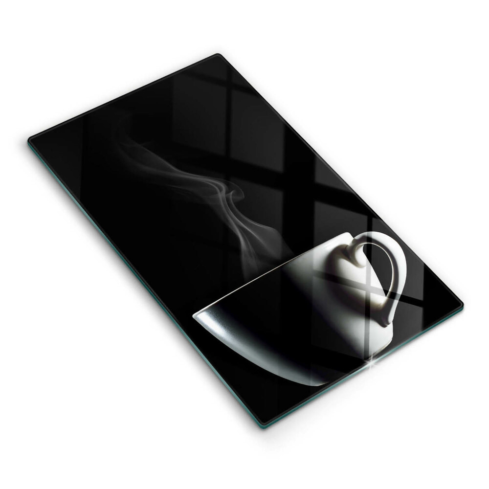 Skleněná deska do kuchyně Šálek čaje