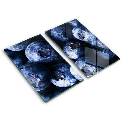 Skleněná krájecí deska Detailní záběr na bobule 