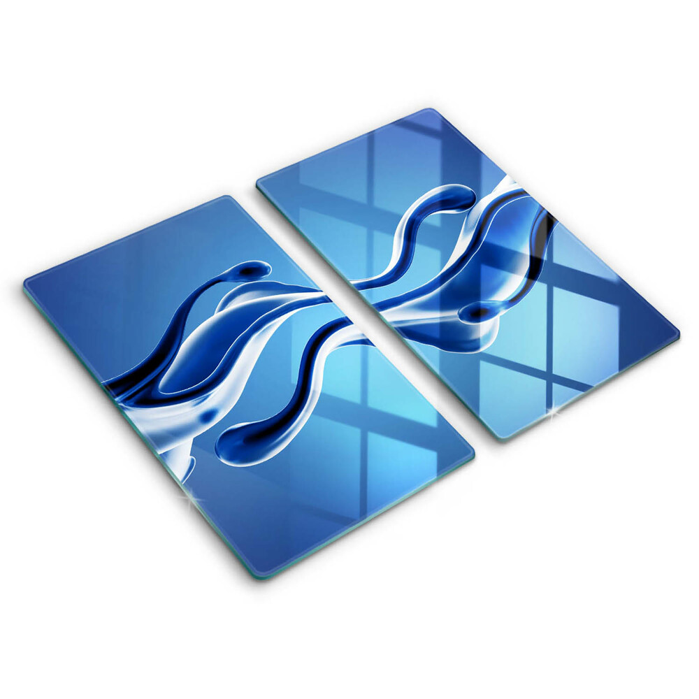 Skleněná krájecí deska Tekutá abstrakce 