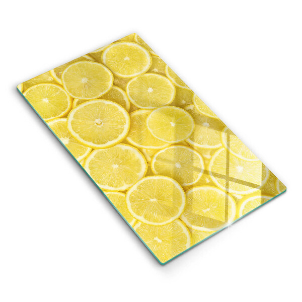 Krájecí prkénko skleněné Citronové ovoce