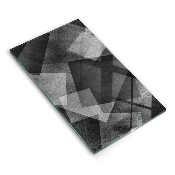 Skleněné krájecí prkénko Geometrická abstrakce