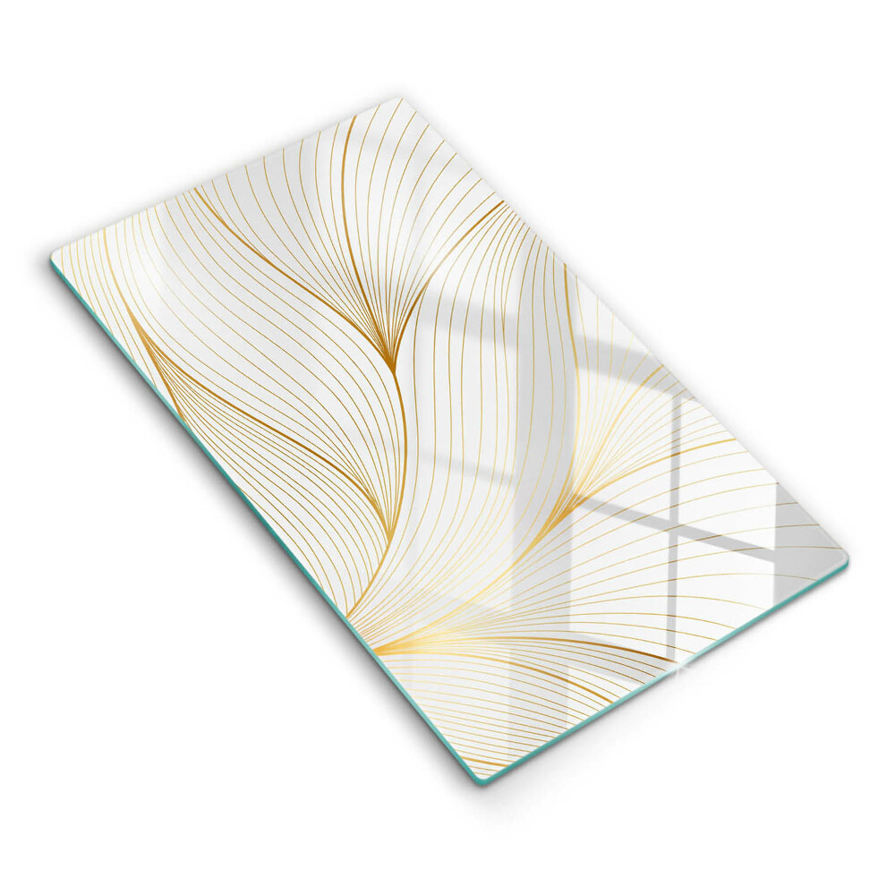 Krájecí prkénko skleněné Moderní vzor linií