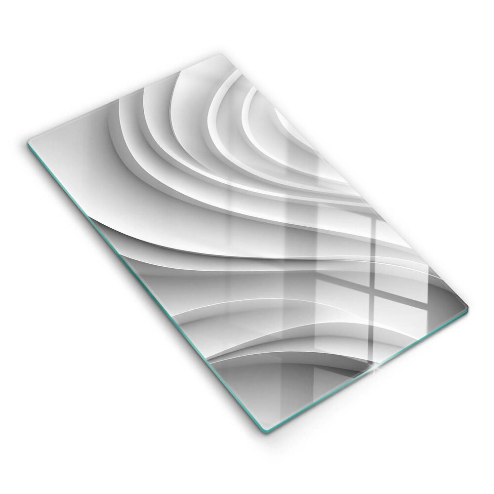 Skleněná deska do kuchyně Geometrické linie