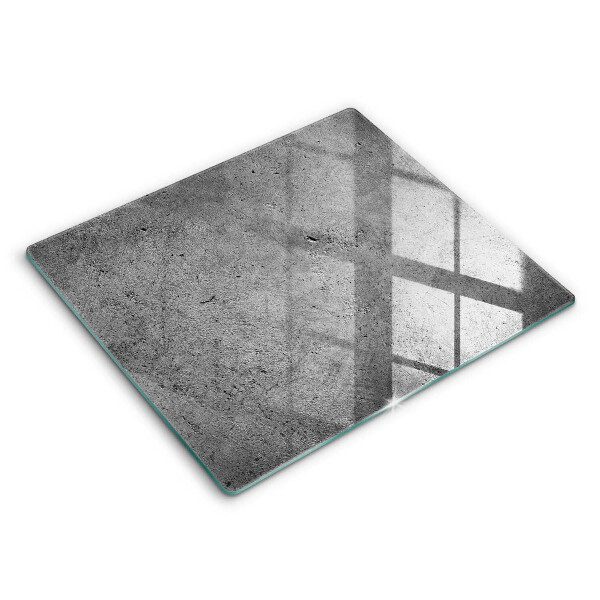 Skleněné krájecí prkénko 60x52 cm Textura betonového kamene