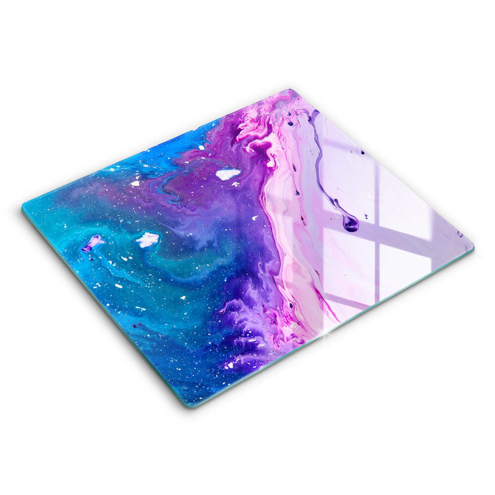 Krájecí prkénko skleněné 60x52 cm Abstraktní inkousty