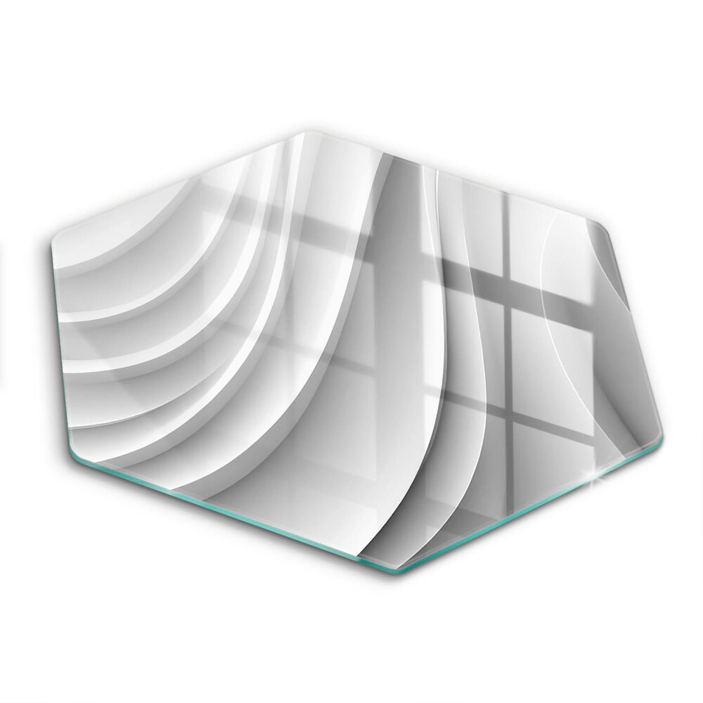 Krájecí prkénko skleněné Geometrické linie