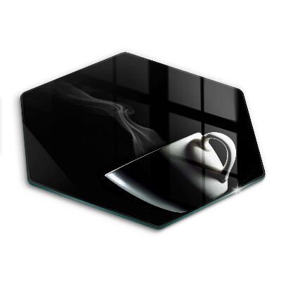 Skleněná krájecí deska Šálek čaje