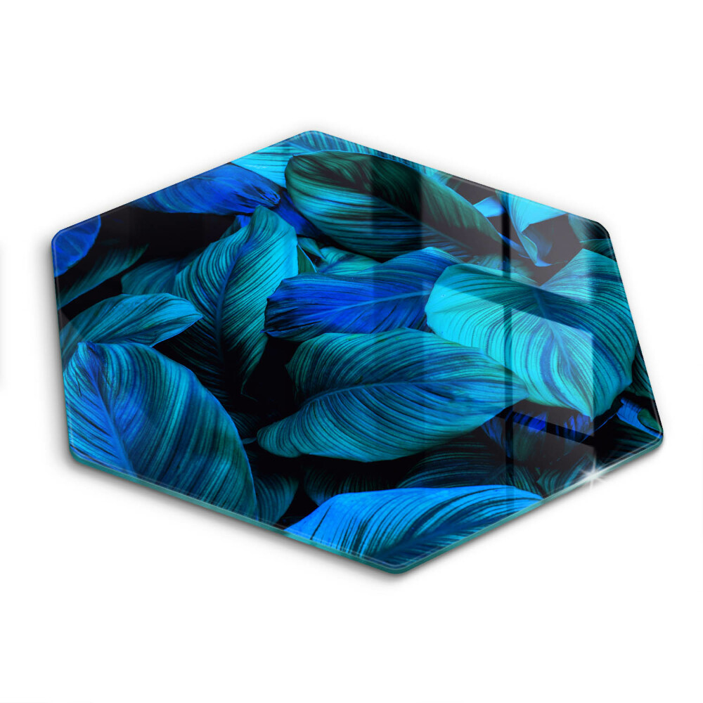 Skleněná deska do kuchyně Listy džungle