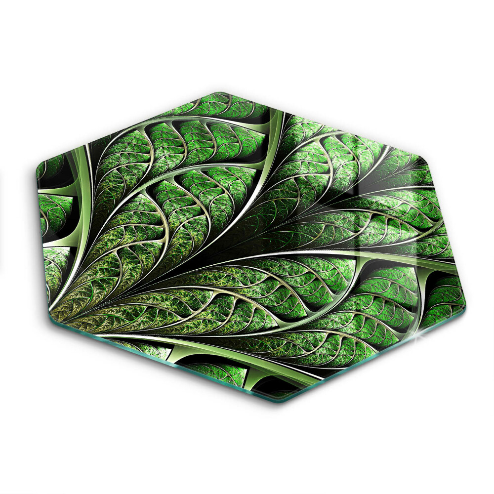 Skleněné krájecí prkénko Struktura žilnatiny listů