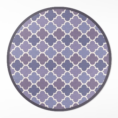 Kulatý vinylový koberec Stylové dlaždice elegantní mozaika