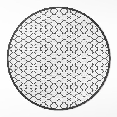 Kulatý vinylový koberec Elegantní mozaika stylové dlaždice
