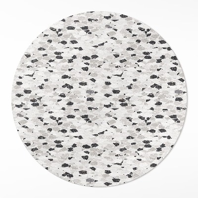 Kulatý vinylový koberec Kamenná deska elegantní gres
