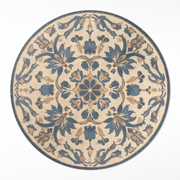 Ornament ve stylu rokoka mandala vintage