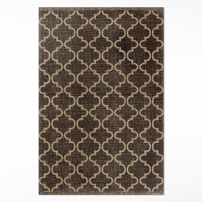 Vinylový koberec Orientální vzor arabeska imitace tkaniny