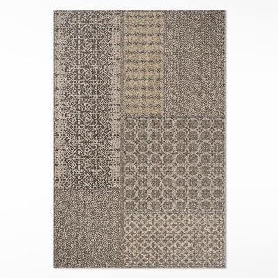 Vinylový koberec Aztécký vzor imitace zdobené tkaniny