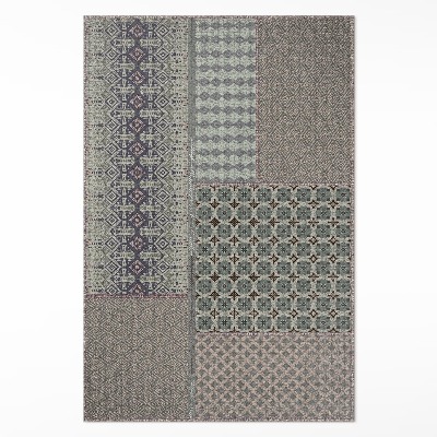 Vinylový koberec Aztécký styl imitace zdobené tkaniny