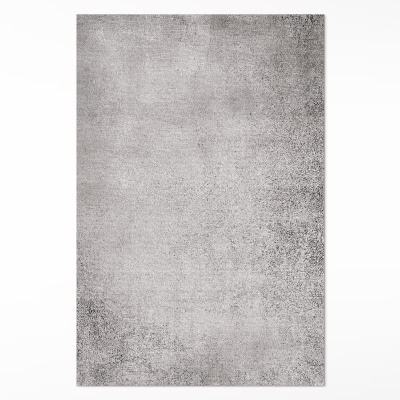 Vinylový koberec Stříbrný beton moderní textura