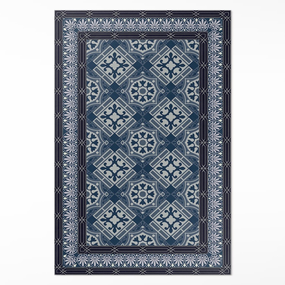 Vinylový koberec Námořnická talavera krásný vintage vzor