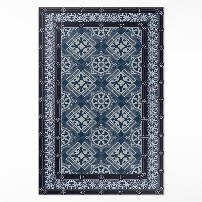 Vinylový koberec Námořnická talavera krásný vintage vzor