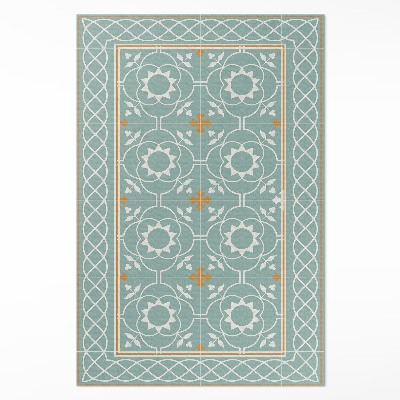 Vinylový koberec Vintage symetrie dekorativní kachličky