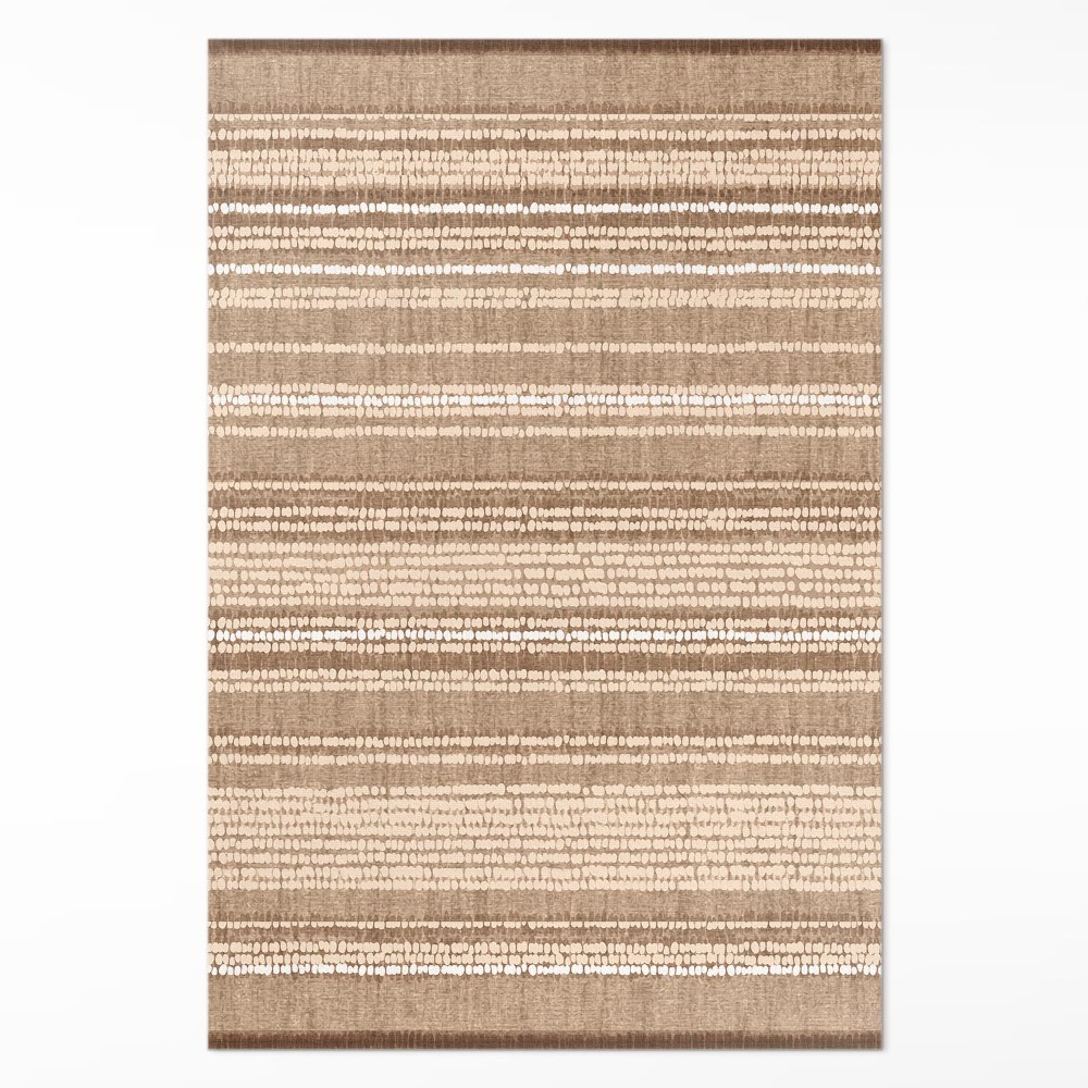 Vinylový koberec Hnědá tkanina boho vintage styl