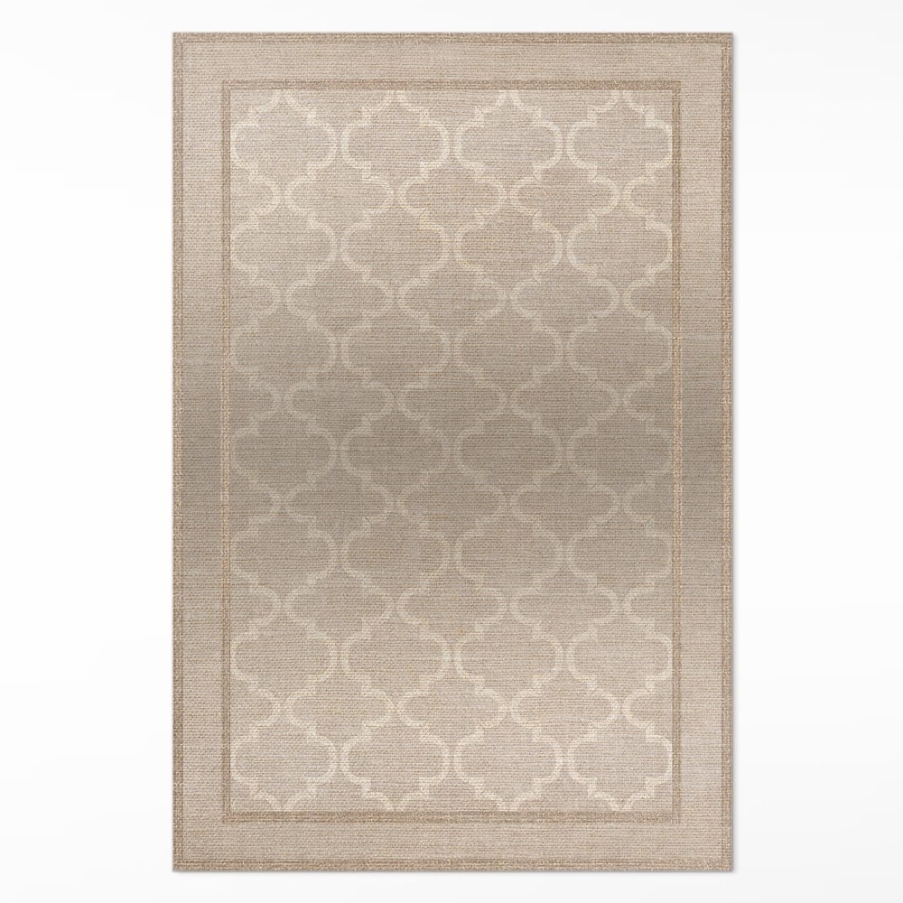 Vinylový koberec Marocký čtyřlístek imitace tkaniny