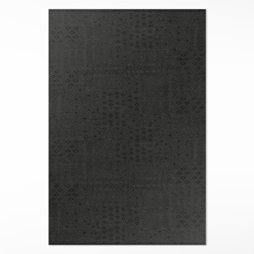 Vinylový koberec Tmavá textura imitace tkaniny