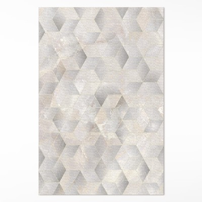 Vinylový koberec Kostky 3D moderní geometrický vzor