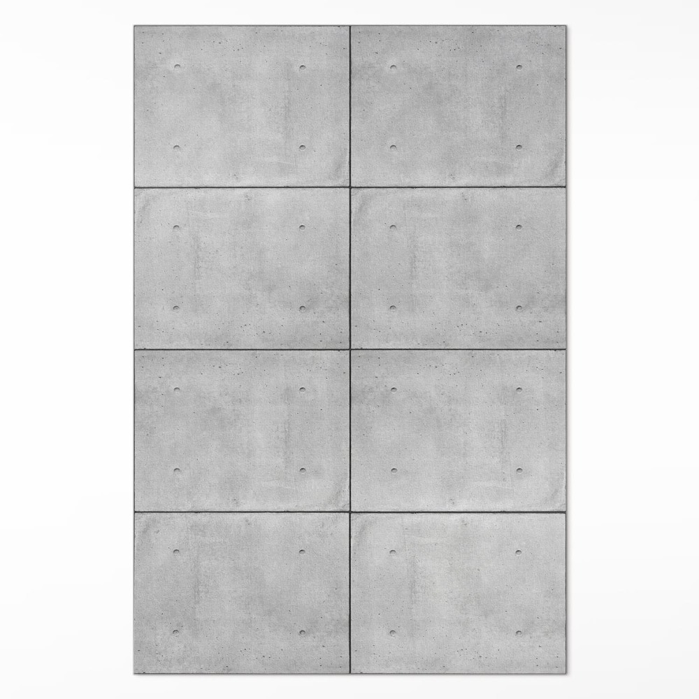 Vinylový koberec Surové betonové desky industriální styl