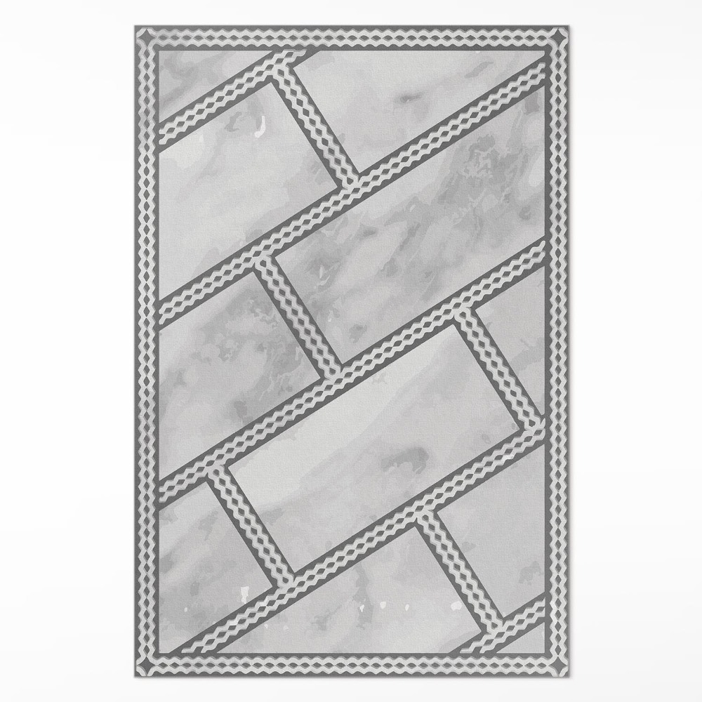 Vinylový koberec Ozdobné mramorové světlé kachličky