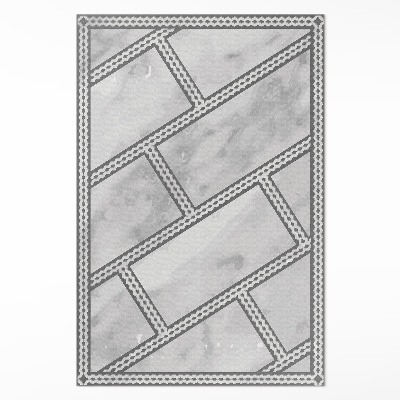 Vinylový koberec Ozdobné mramorové světlé kachličky