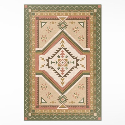 Vinylový koberec Španělská geometrie ornamentální vzor