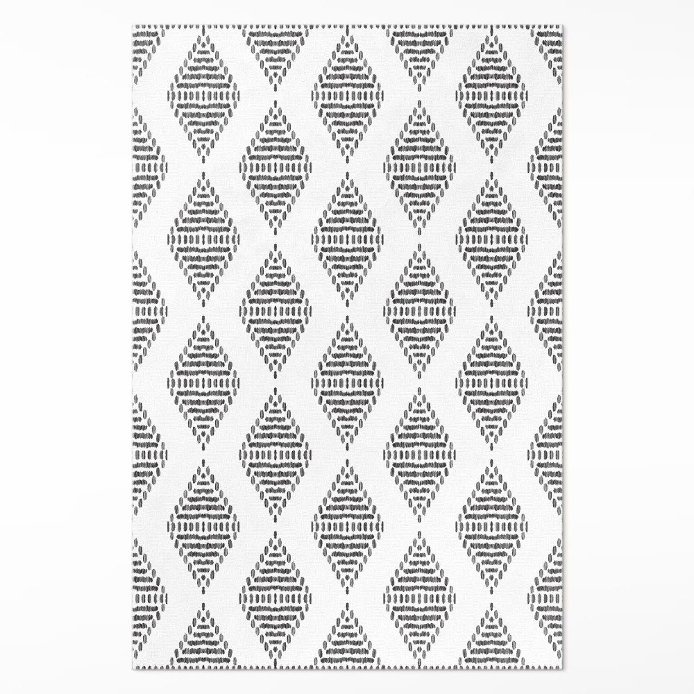 Vinylový koberec Geometrické kosočtverce indiánský vzor