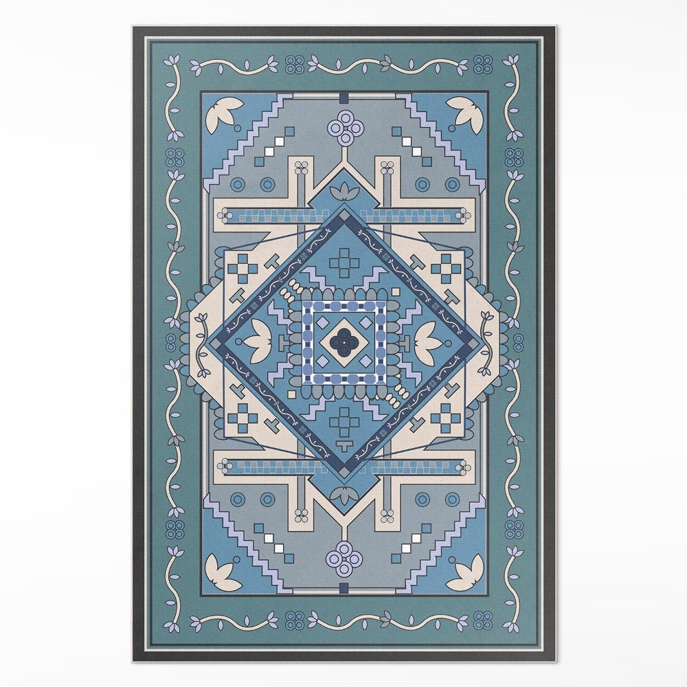 Vinylový koberec Arabská geometrie ornamentální vzor