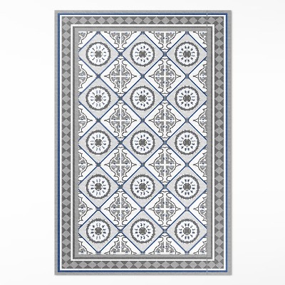 Vinylový koberec Geometrické kosočtverce ornamentální dlaždice