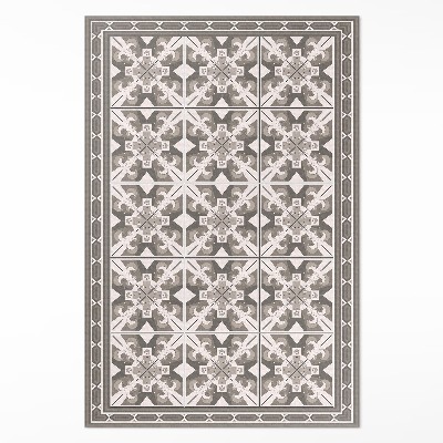 Vinylový koberec Geometrické kosočtverce zdobené dlaždice