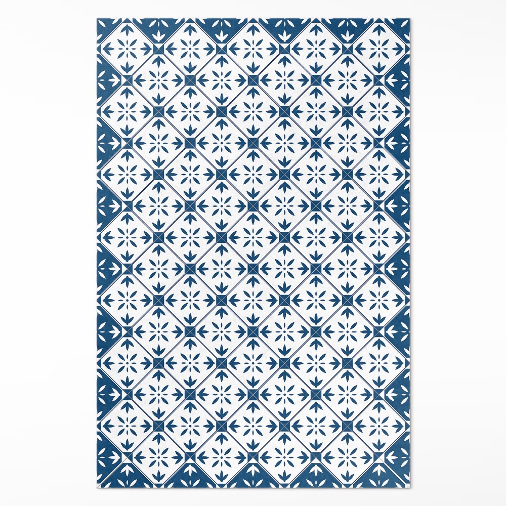 Vinylový koberec Kostkový vzor kosočtverce dekorativní mozaika