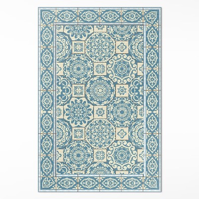 Vinylový koberec Řecká geometrie dekorativní dlaždice