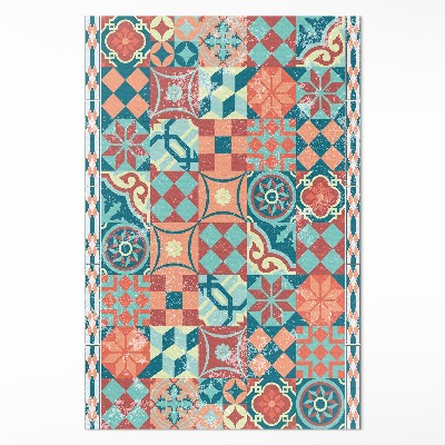 Vinylový koberec Portugalské retro opotřebované dlaždice