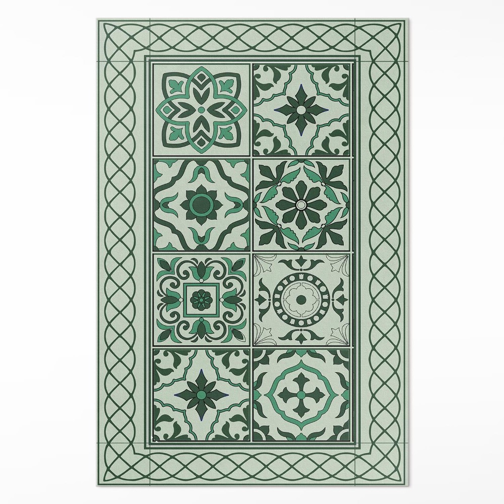 Vinylový koberec Španělský cop krásné dlaždice