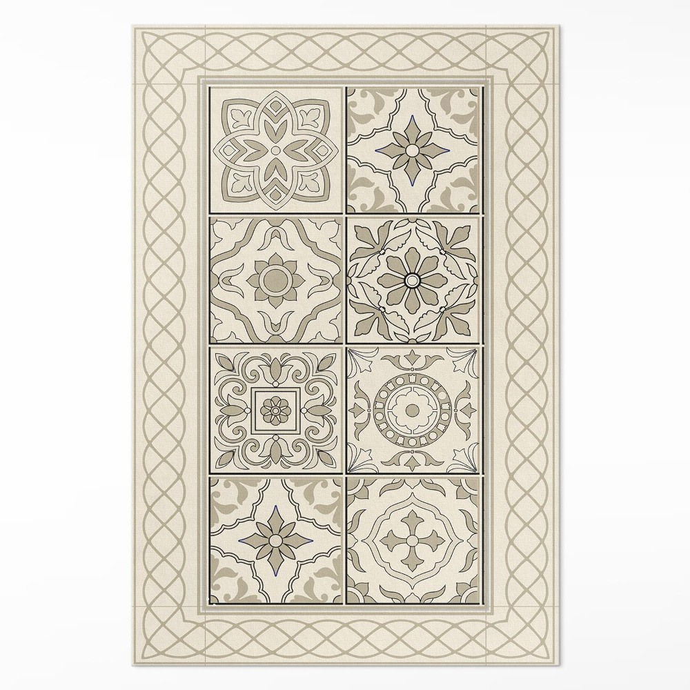 Vinylový koberec Španělský cop krásné kachličky