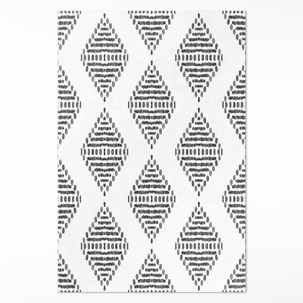 Vinylový koberec Kosočtverce z čárek