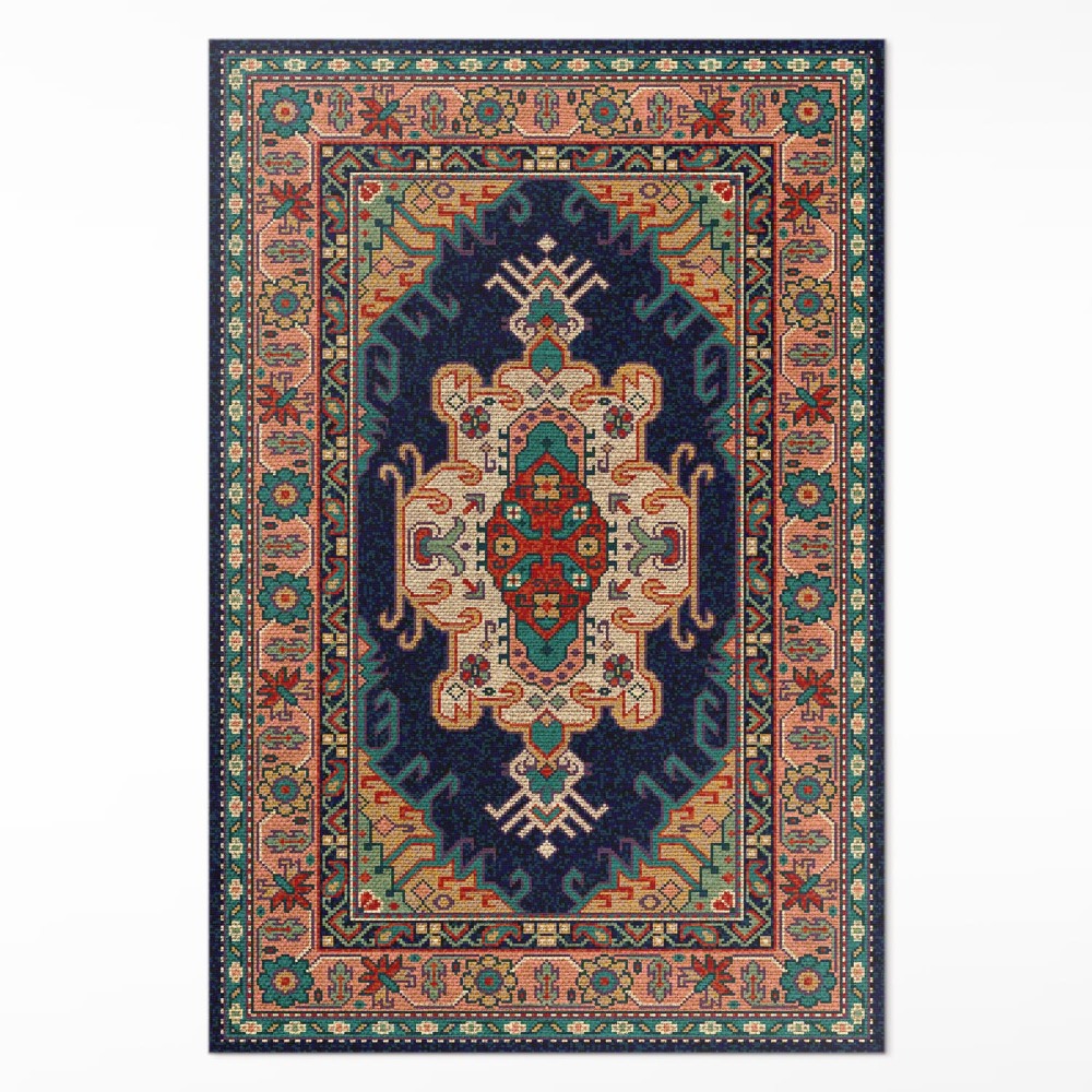 Vinylový koberec Orientální ornament perský styl