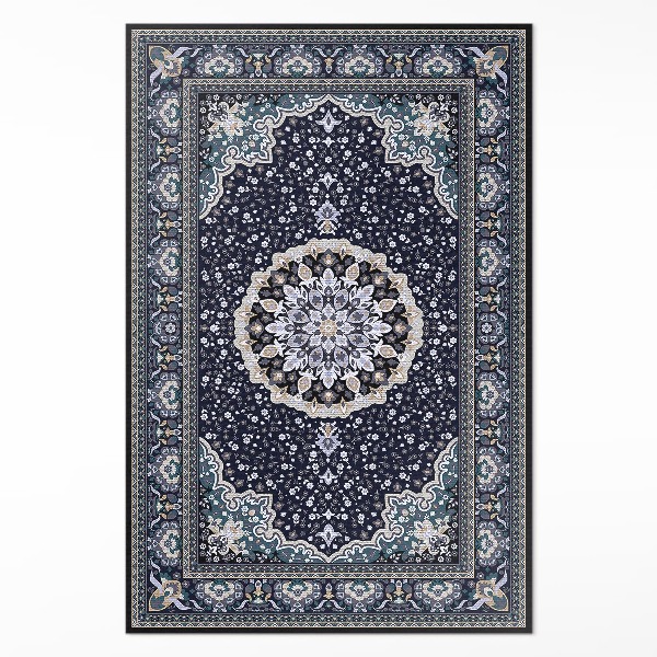 Vinylový koberec Mandala vzorovaný ornament