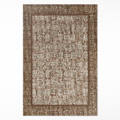 Vinylový koberec Ornamentální mozaika vzor vintage