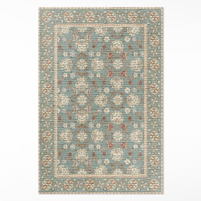 Vinylový koberec Vintage květinový vzor rostlinný ornament