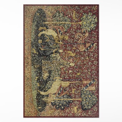 Vinylový koberec Středověká imitace tkaniny vintage