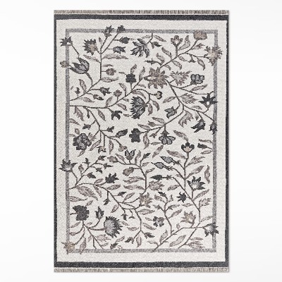 Vinylový koberec Monochromatické minimalistické rostliny