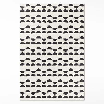 Vinylový koberec Nepravidelné půlměsíce boho vzor